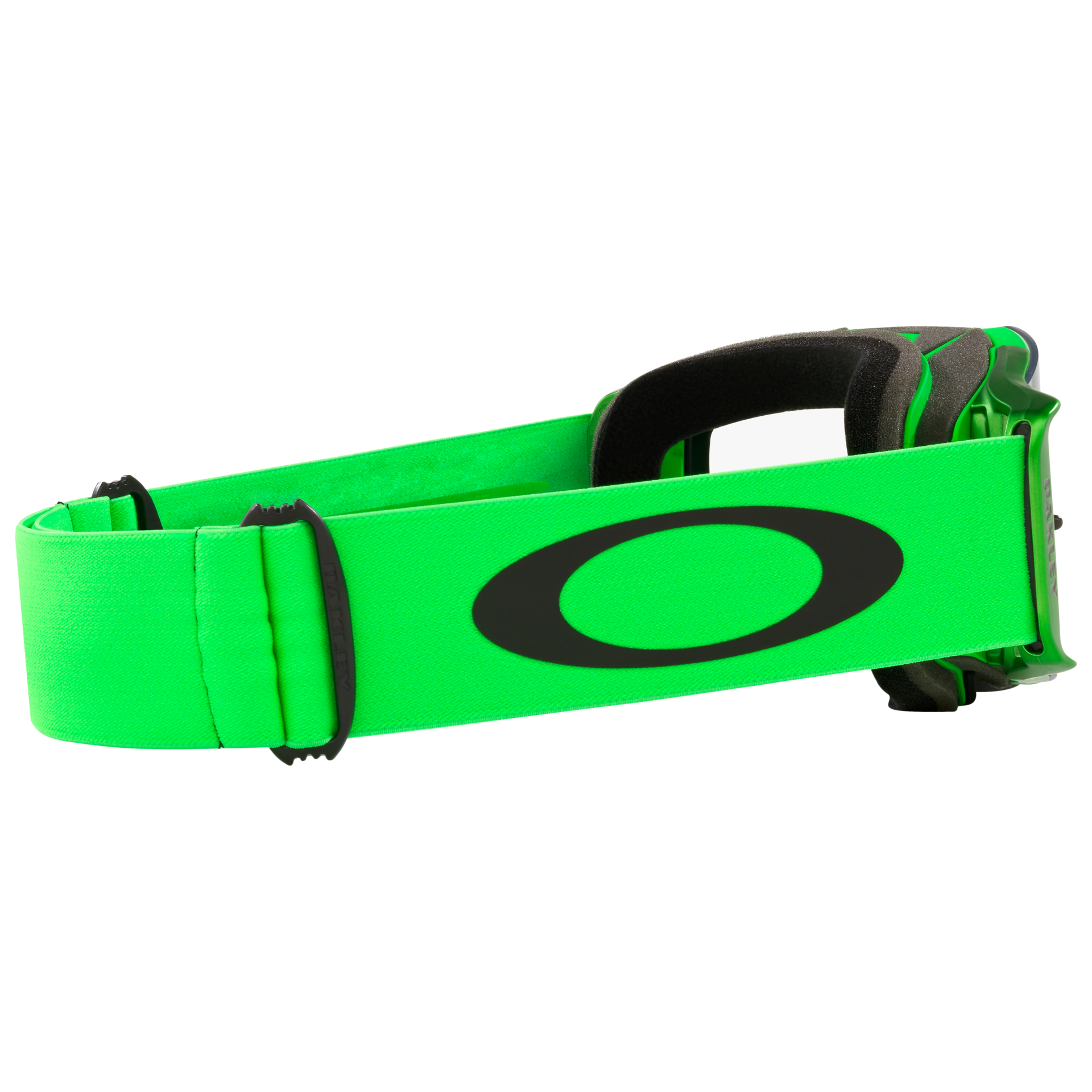 Oakley Front Line MX Goggle Moto Green - Clear Lens