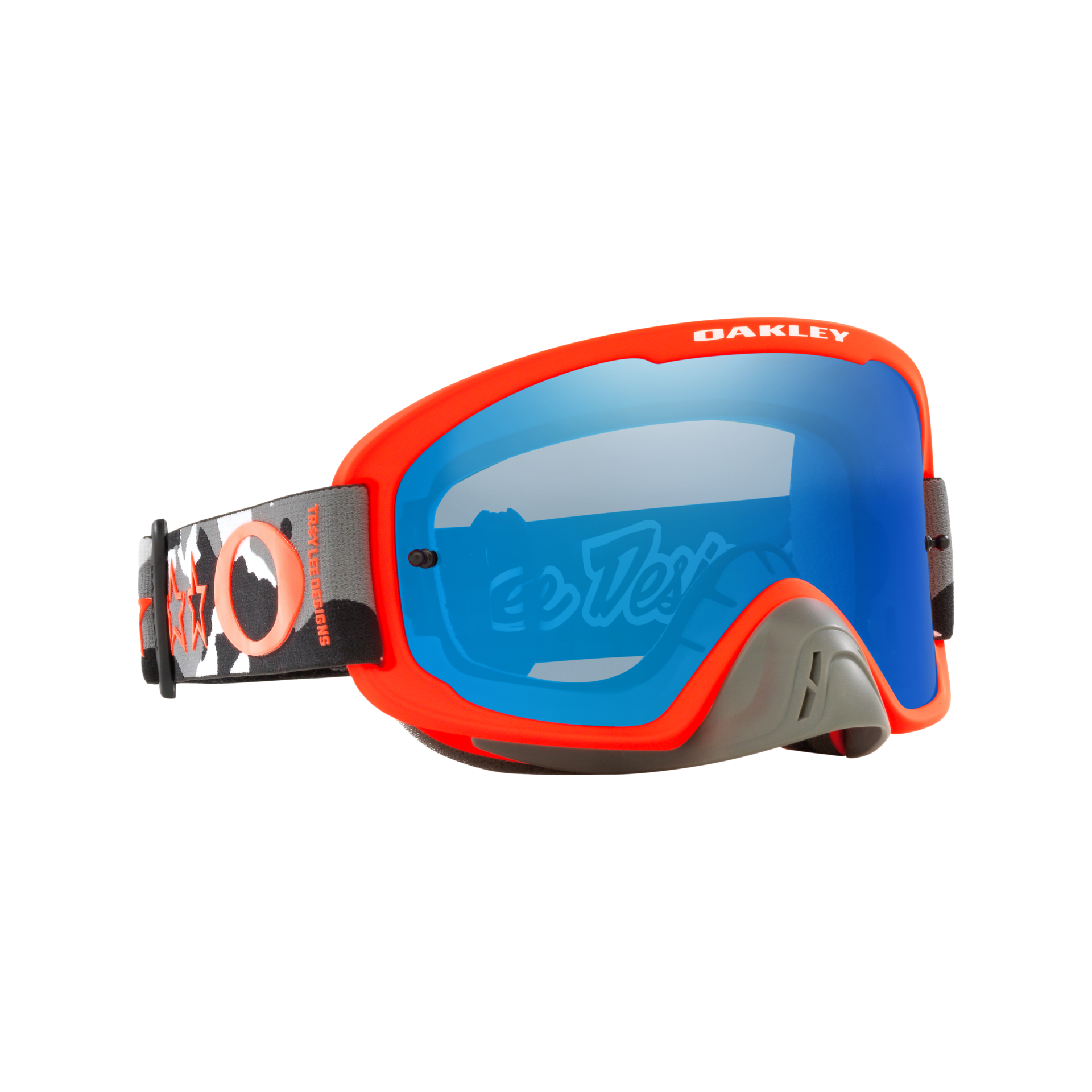 Oakley O Frame 2.0 Pro MX Goggle TLD Black Camo - Black Ice Iridium Lens