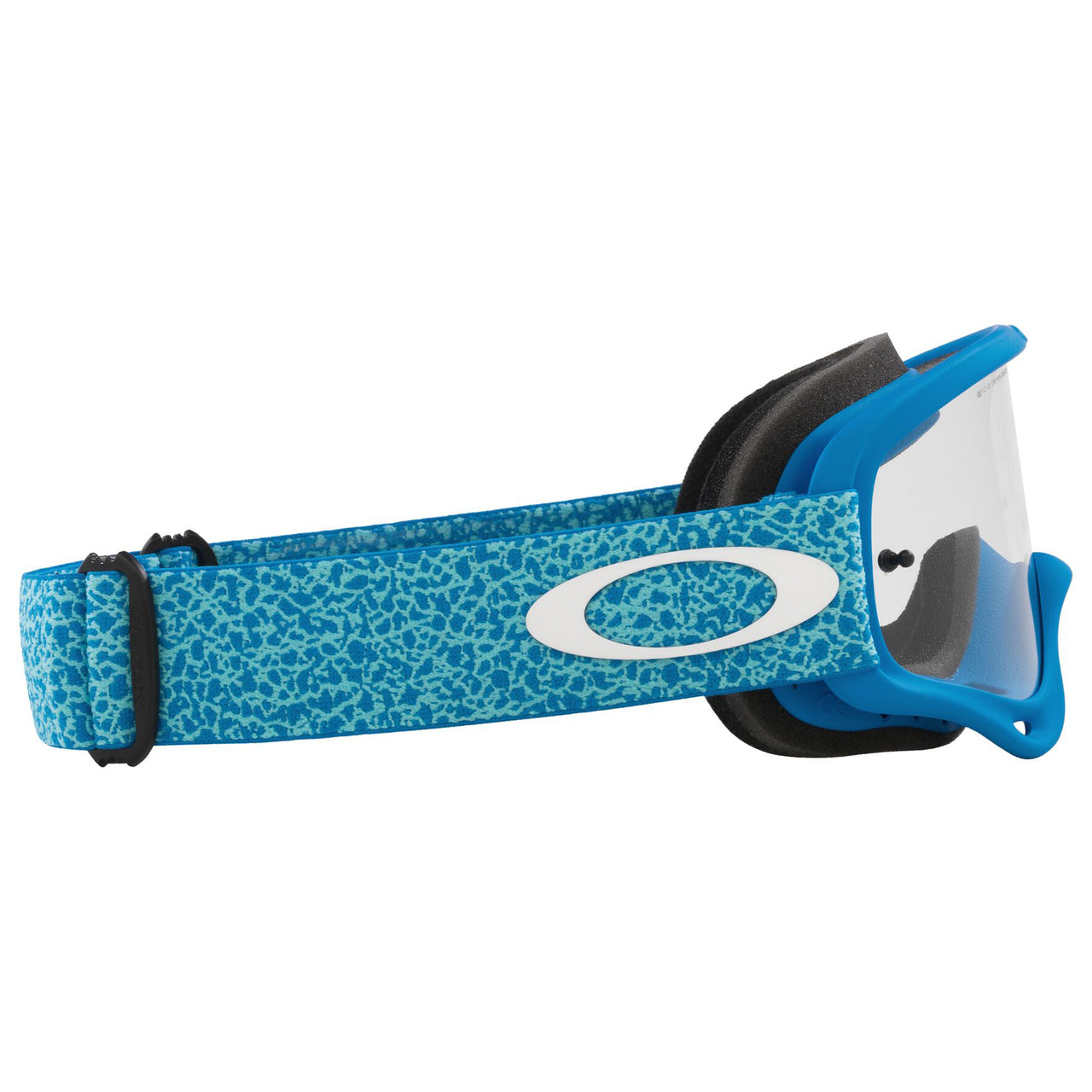 Oakley O Frame MX Goggle Sexton Blue Crackle - Clear Lens