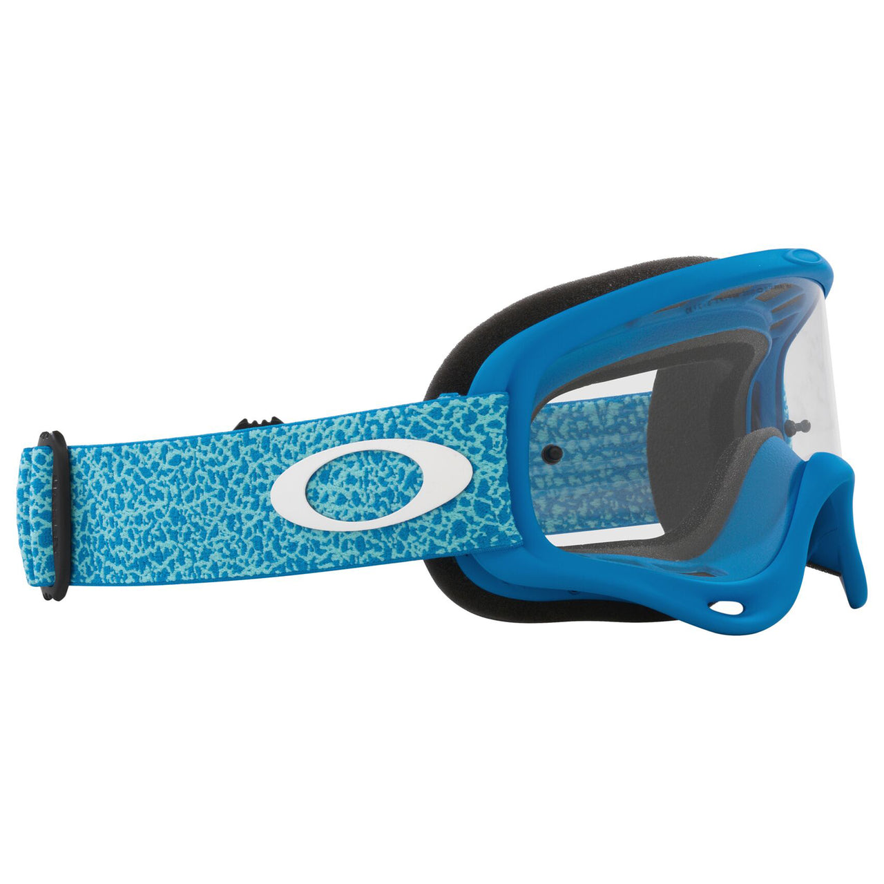 Oakley O Frame MX Goggle Sexton Blue Crackle - Clear Lens