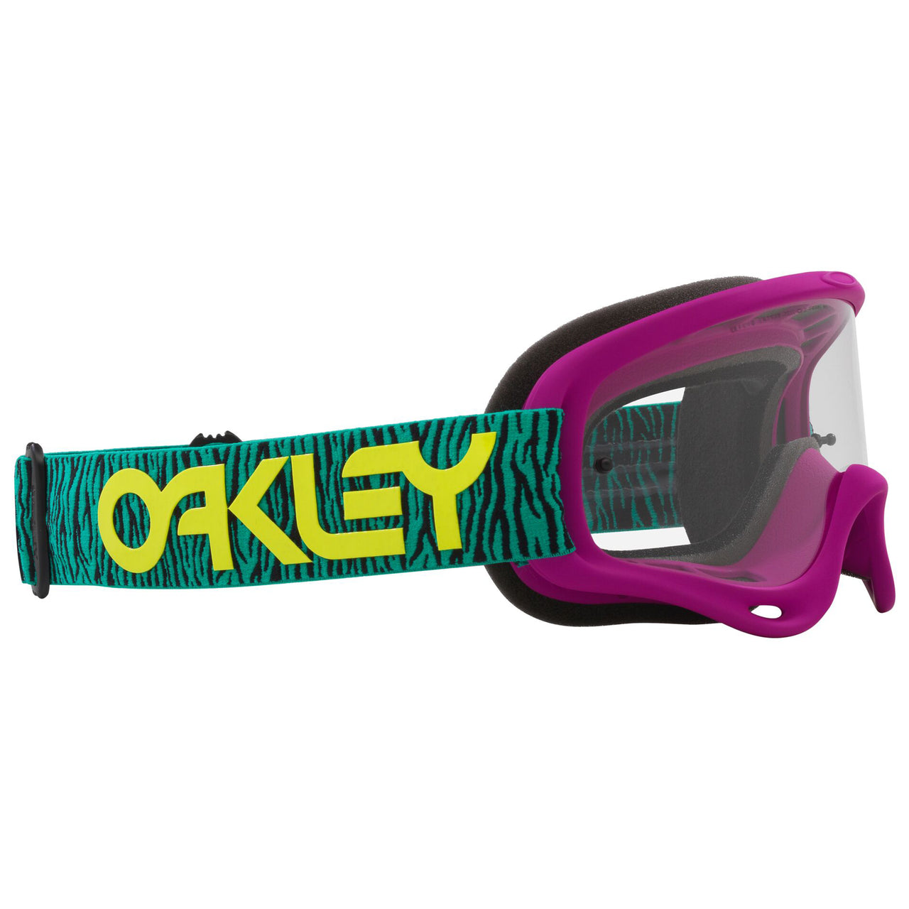 Oakley O Frame MX Goggle Celeste Bengal - Clear Lens