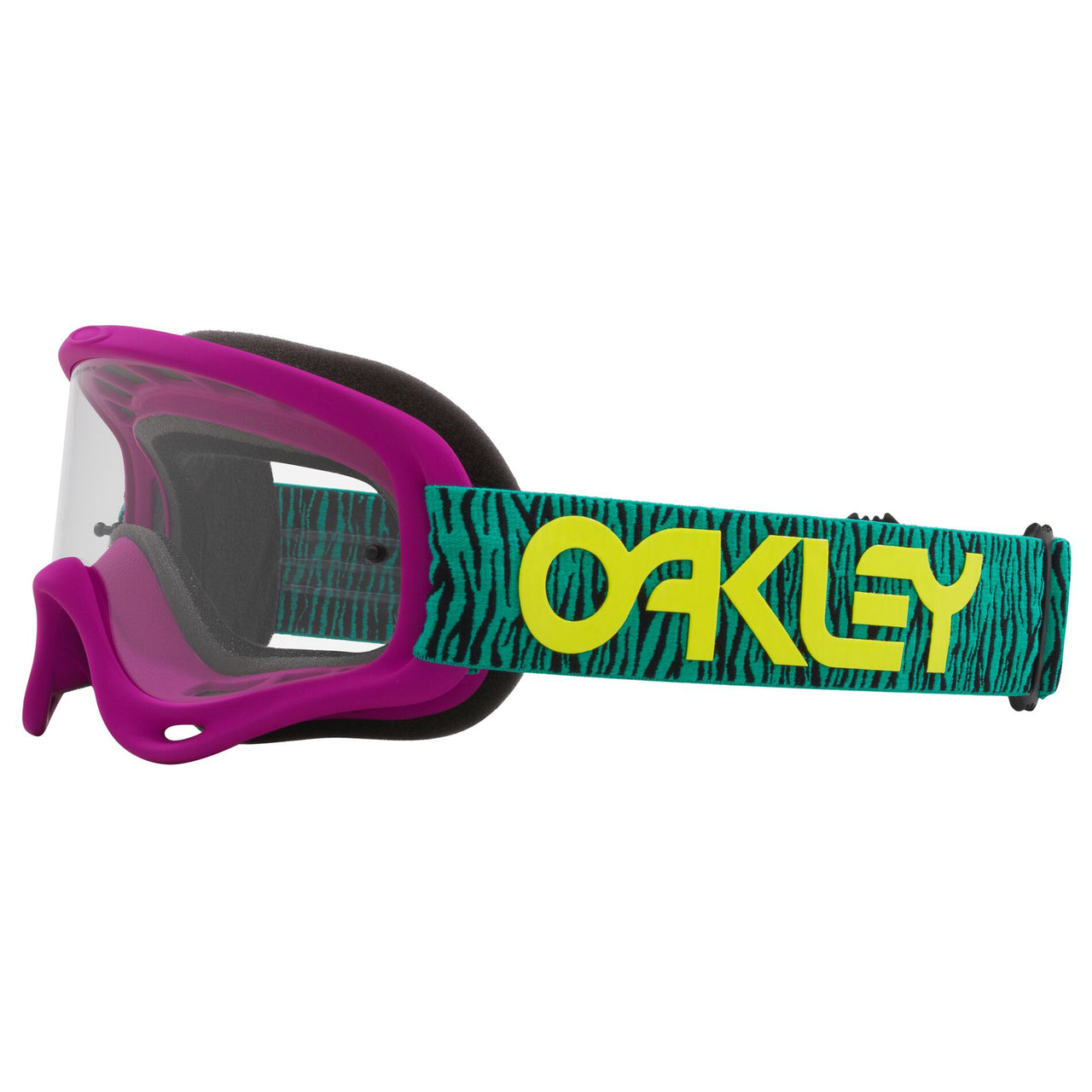 Oakley O Frame MX Goggle Celeste Bengal - Clear Lens