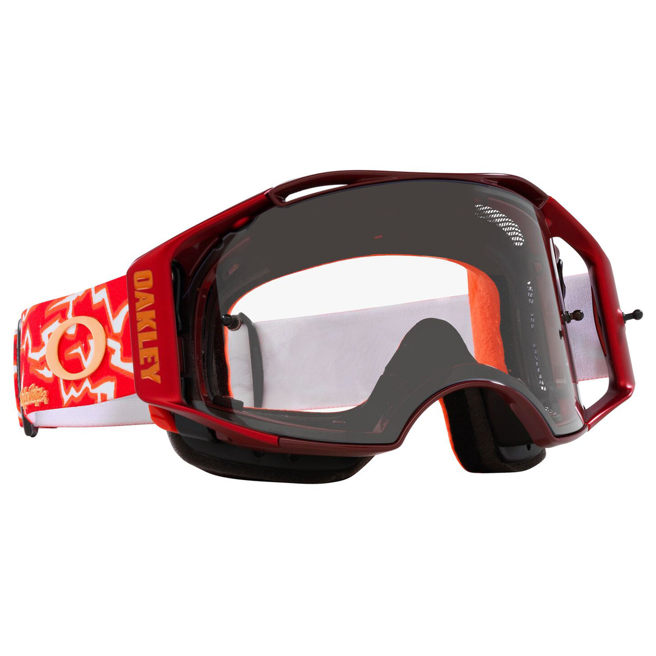 Oakley Airbrake MTB Goggle TLD Red Lightning - Clear Lens