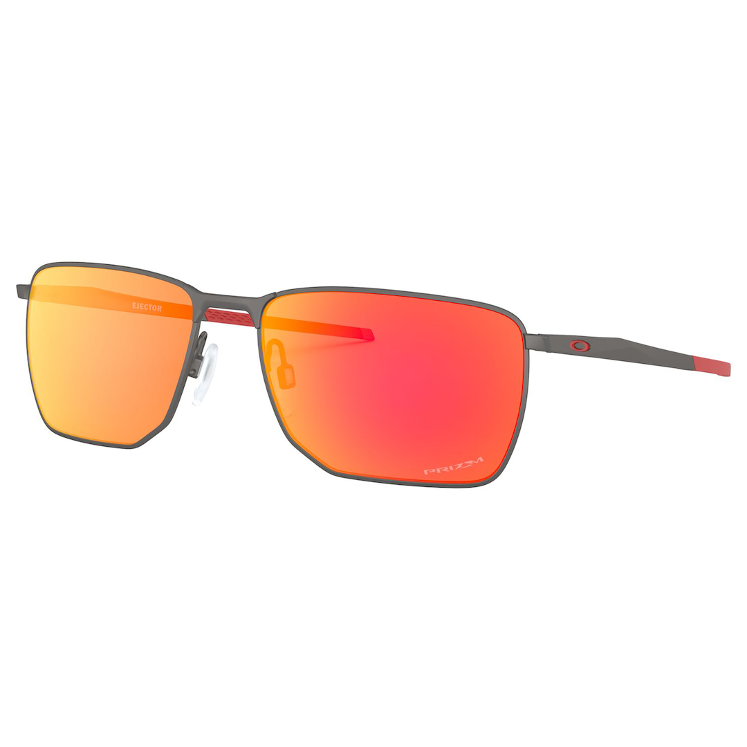 Oakley Ejector Sunglasses Adult (Matte Gunmetal) Prizm Ruby Lens