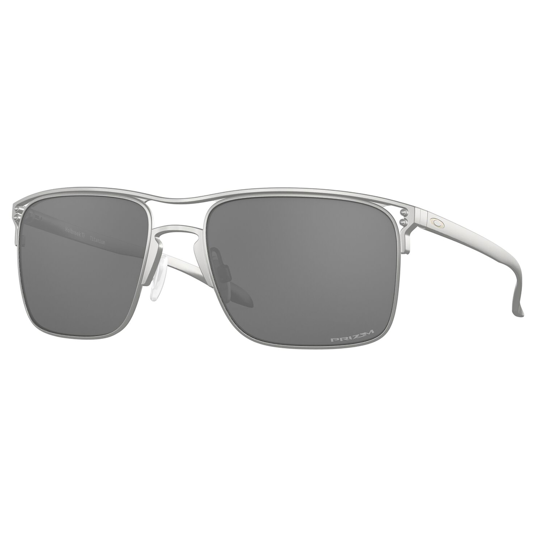 Oakley Holbrook Ti Sunglasses Adult (Ti Satin Chrome) Prizm Black Lens
