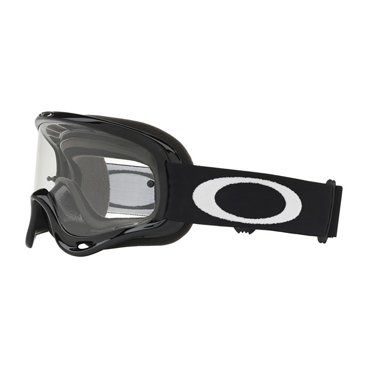 Oakley O Frame XS MX Goggle Jet Black - Clear Lens