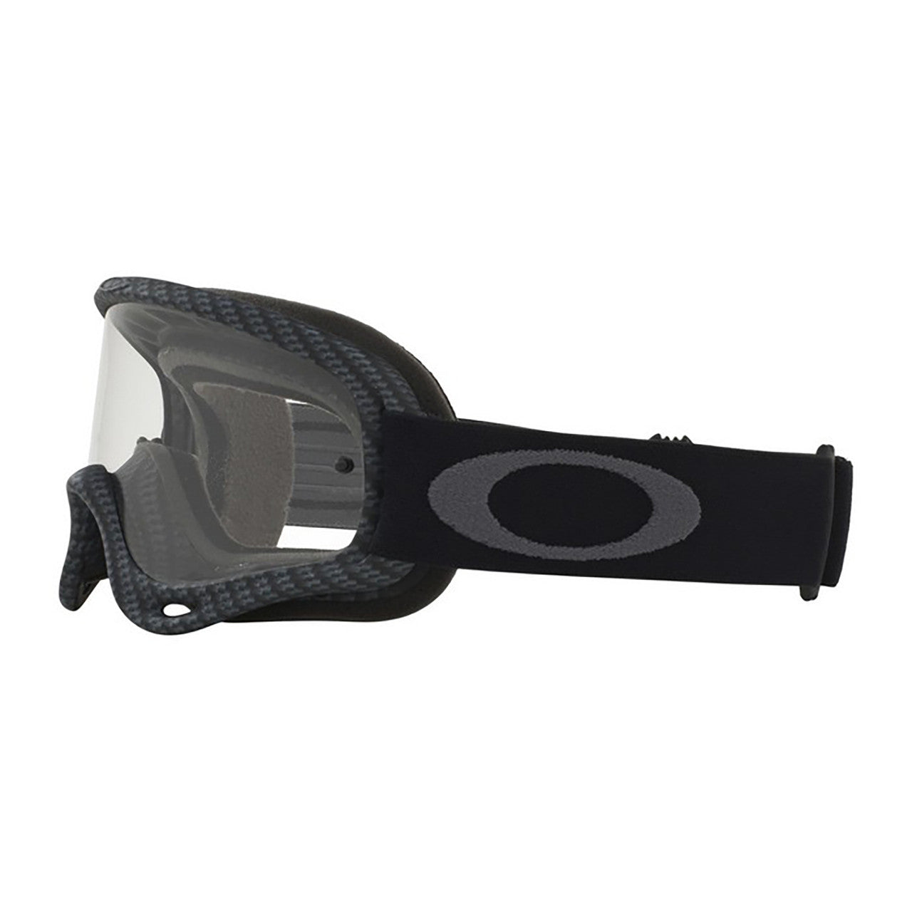 Oakley O Frame MX Goggle Matte Carbon Fibre - Clear Lens