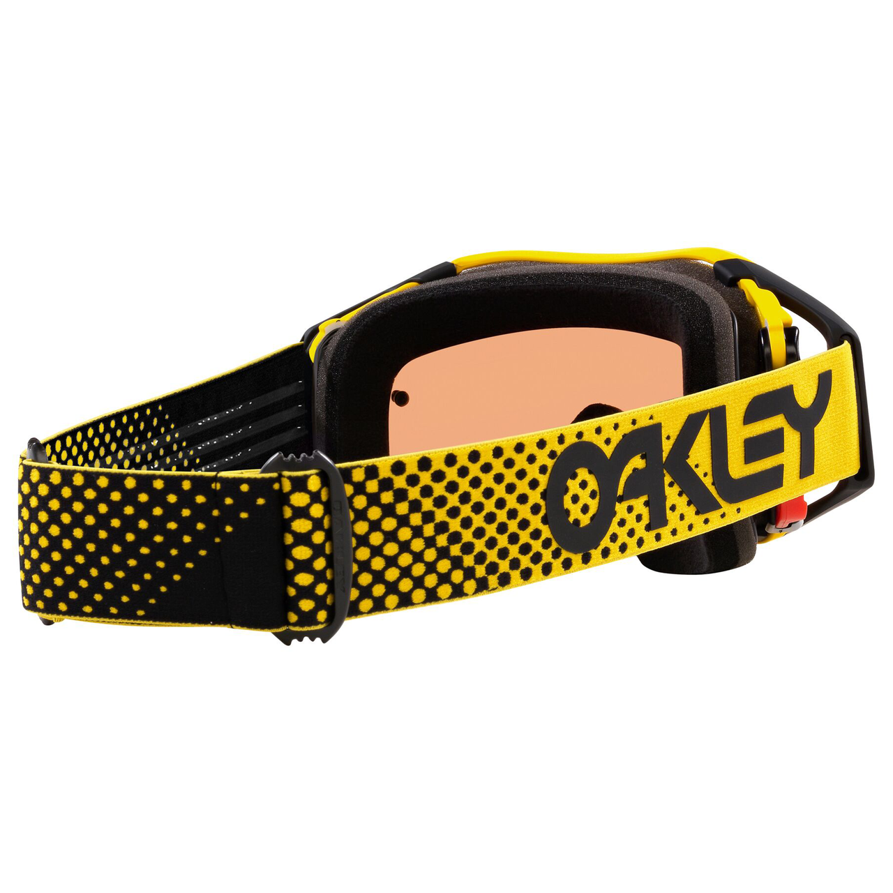 Oakley Airbrake MX Goggle Moto Yellow - Prizm Bronze Lens