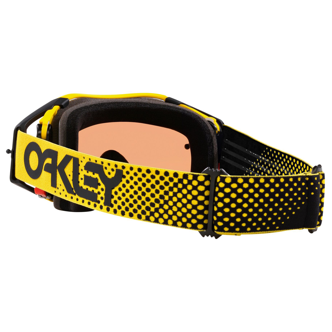 Oakley Airbrake MX Goggle Moto Yellow - Prizm Bronze Lens
