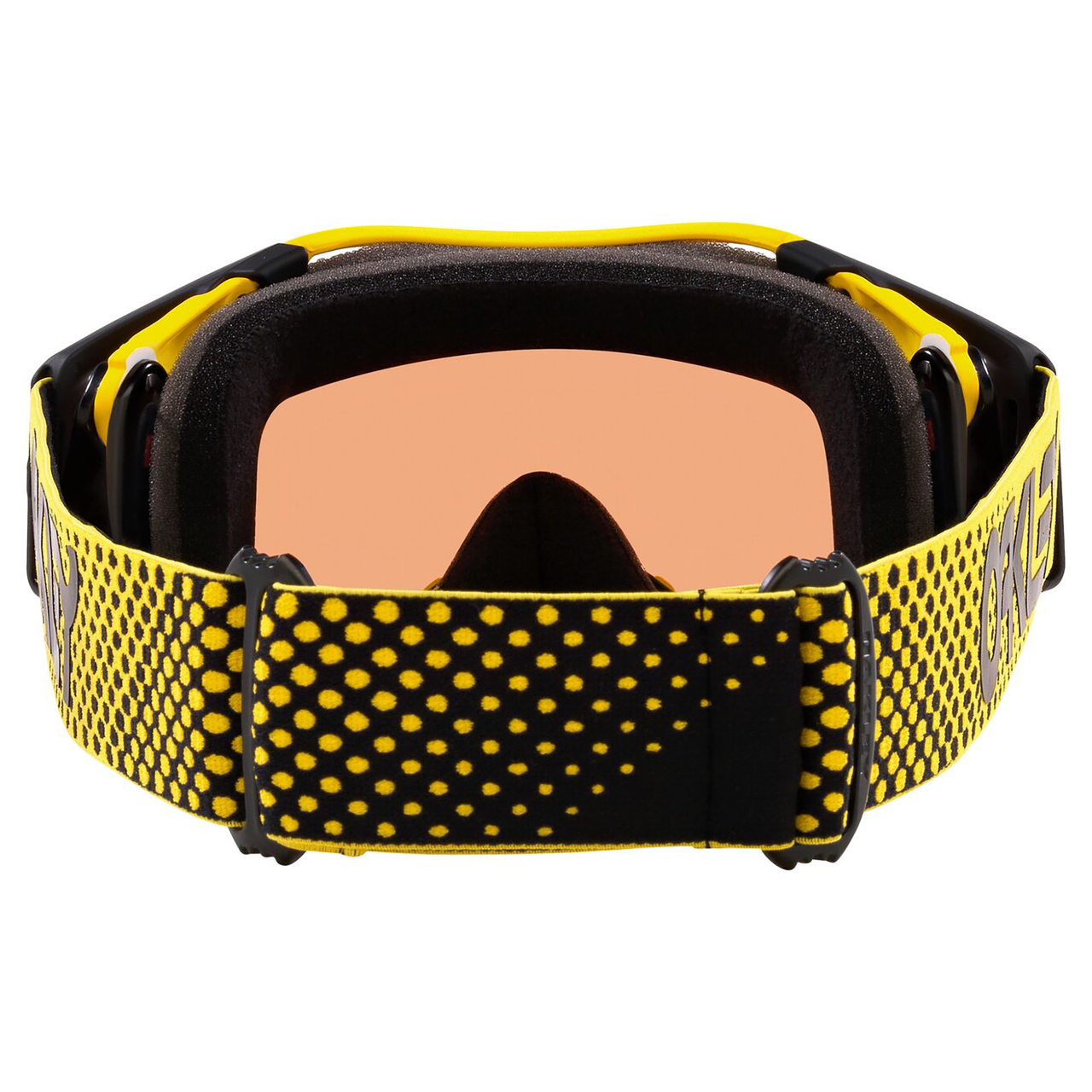 Oakley Airbrake MX Goggle Moto Yellow - Prizm Bronze Lens