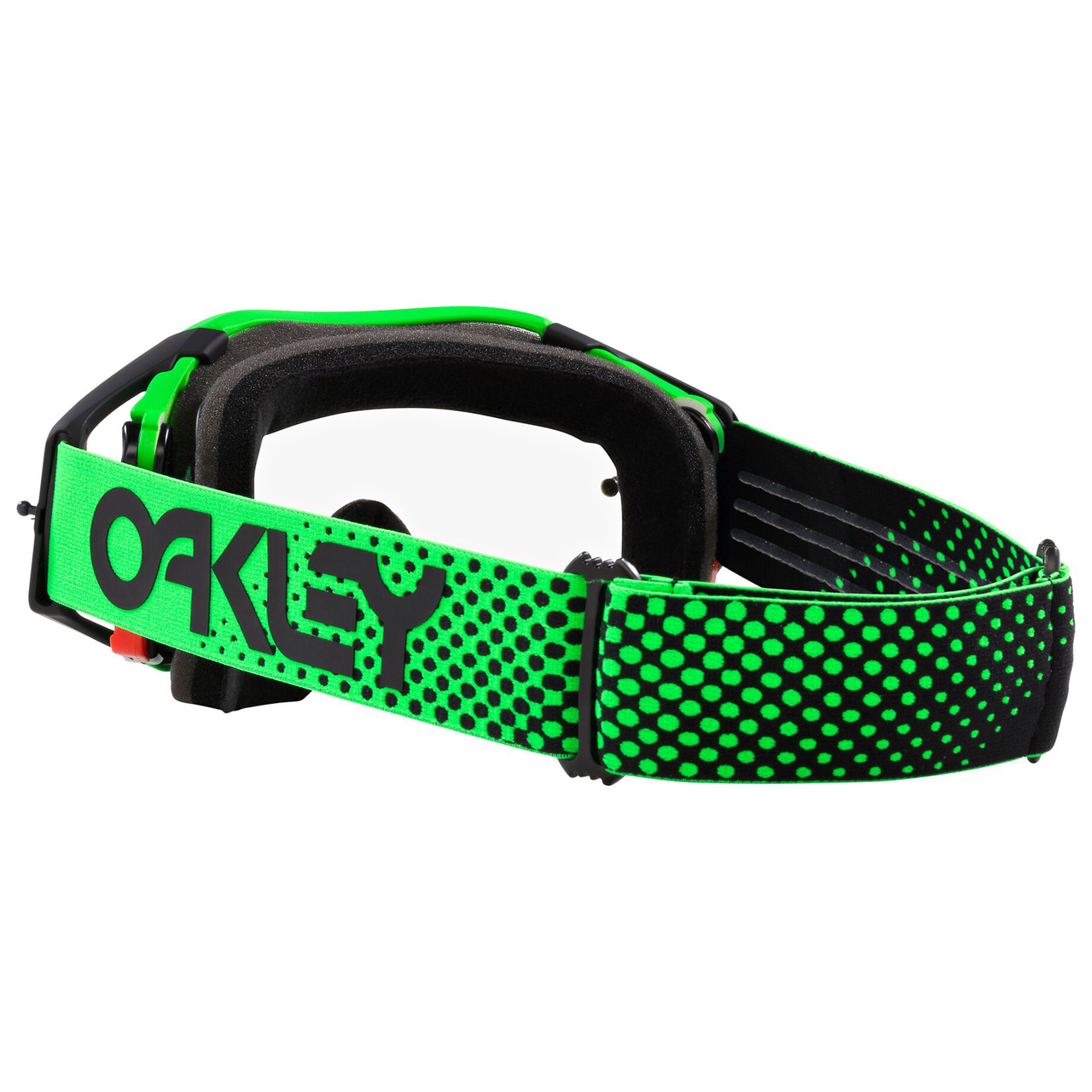 Oakley Airbrake MX Goggle Moto Green - Clear Lens