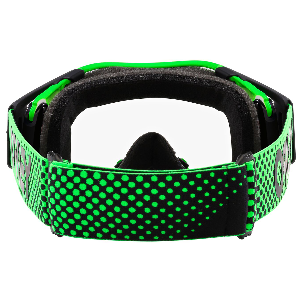 Oakley Airbrake MX Goggle Moto Green - Clear Lens