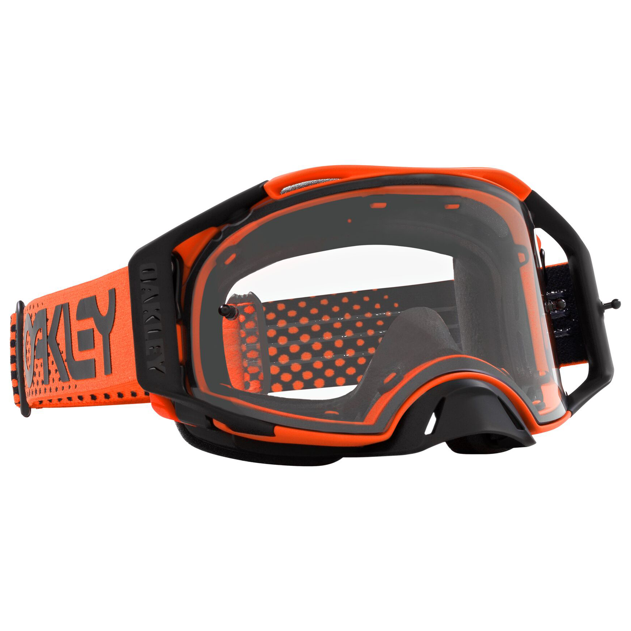 Oakley Airbrake MX Goggle Moto Orange - Clear Lens