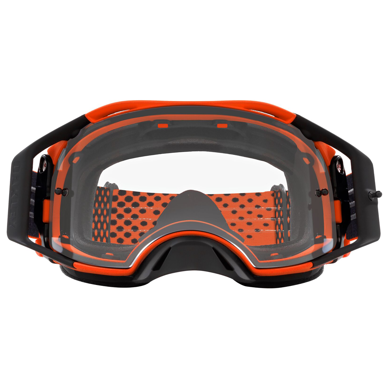 Oakley Airbrake MX Goggle Moto Orange - Clear Lens