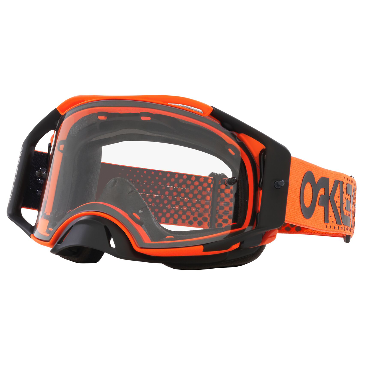 Oakley Airbrake MX Goggle Moto Orange - Clear Lens