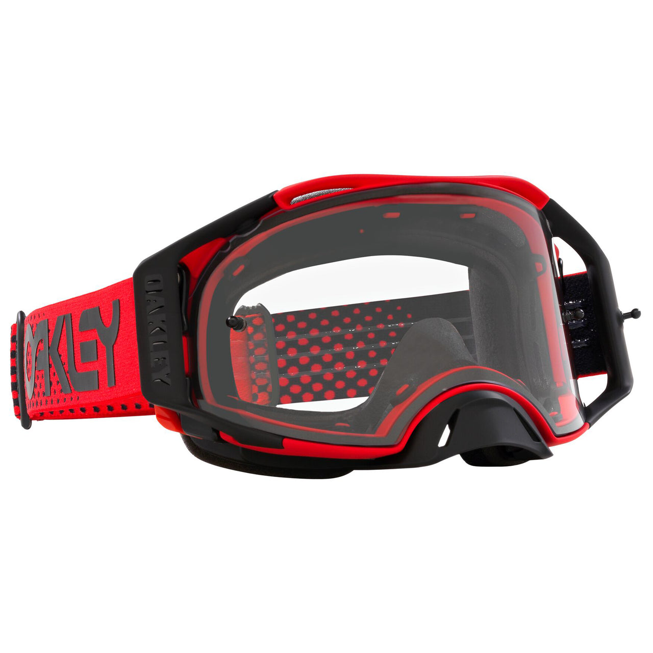 Oakley Airbrake MX Goggle Moto Red - Clear Lens