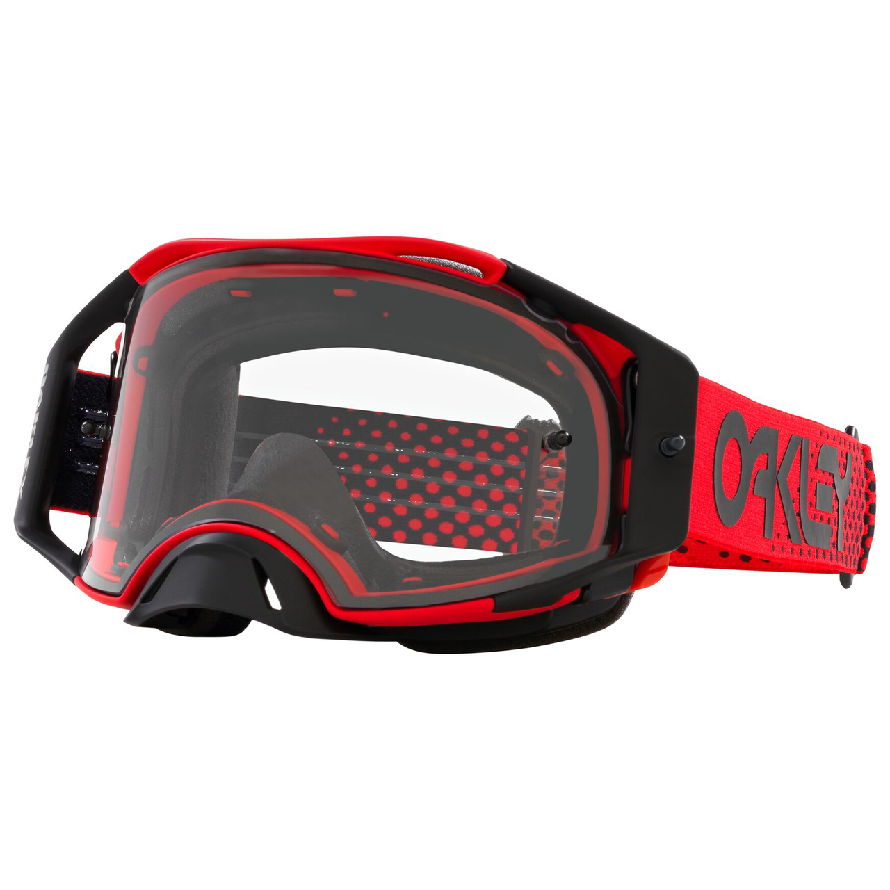 Oakley Airbrake MX Goggle Moto Red - Clear Lens