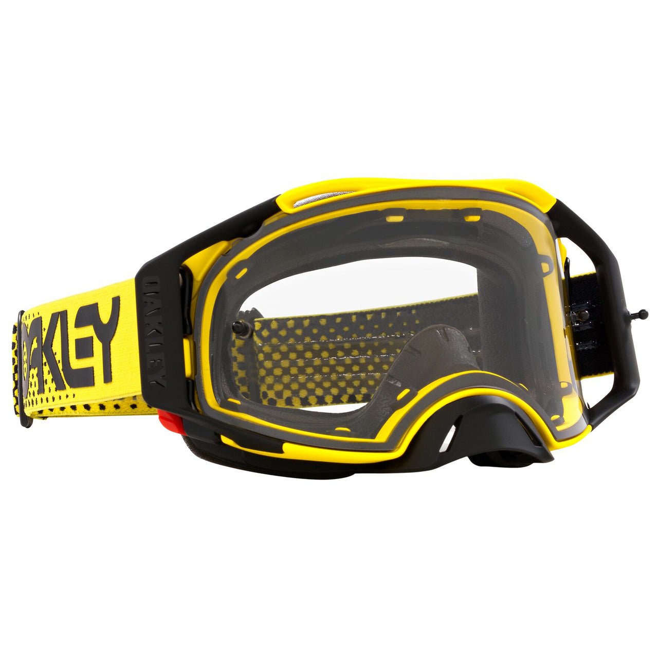 Oakley Airbrake MX Goggle Moto Yellow - Clear Lens