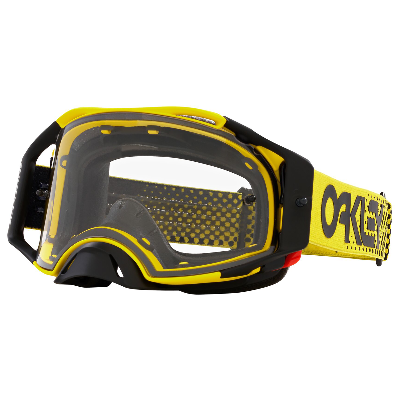 Oakley Airbrake MX Goggle Moto Yellow - Clear Lens