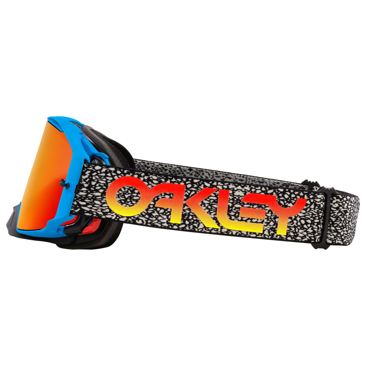 Oakley Airbrake MX Goggle Blue Crackle - Prizm Torch Lens