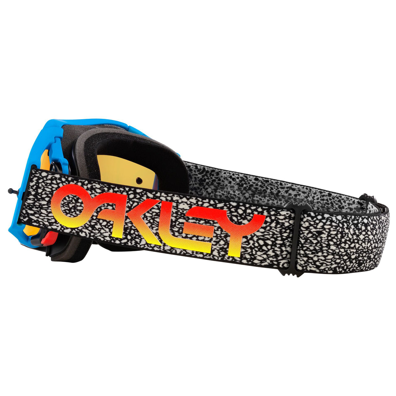 Oakley Airbrake MX Goggle Blue Crackle - Prizm Torch Lens