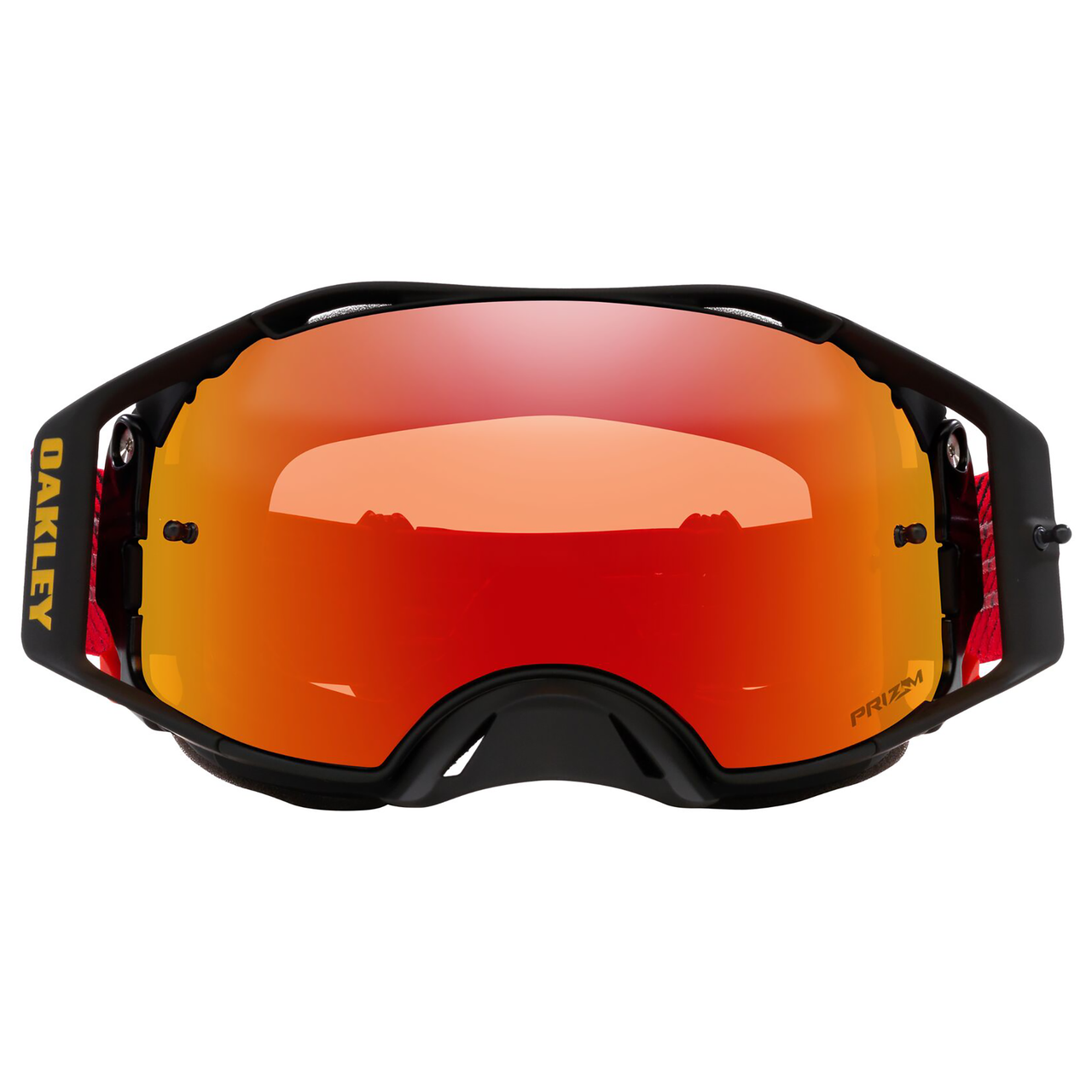 Oakley Airbrake MX Goggle Red Flow - Prizm Torch Lens