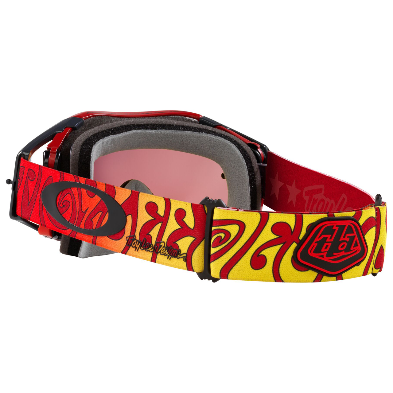 Oakley Airbrake MX TLD Collection Goggle Trippy Red - Prizm Torch Lens