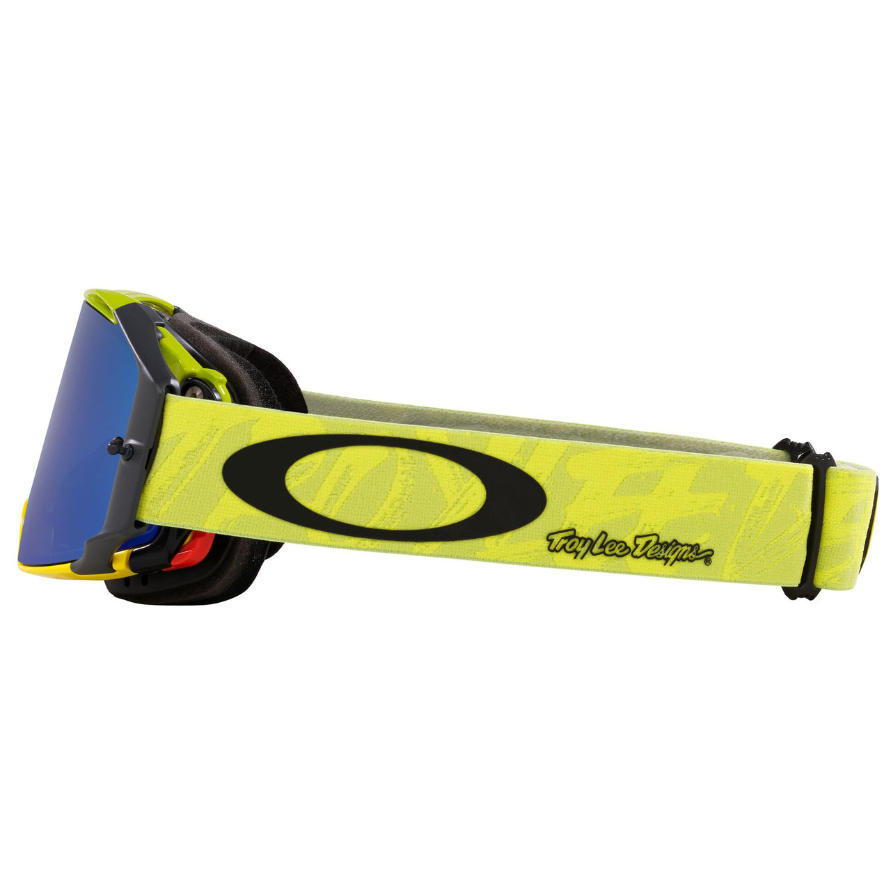 Oakley Airbrake MTB Goggle TLD Painted Yellow - Ice Iridium Lens