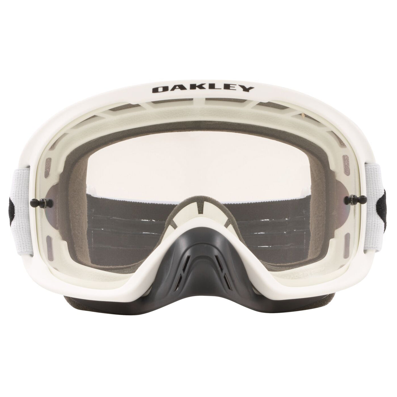 Oakley O Frame 2.0 Pro MX Goggle Matte White - Clear Lens