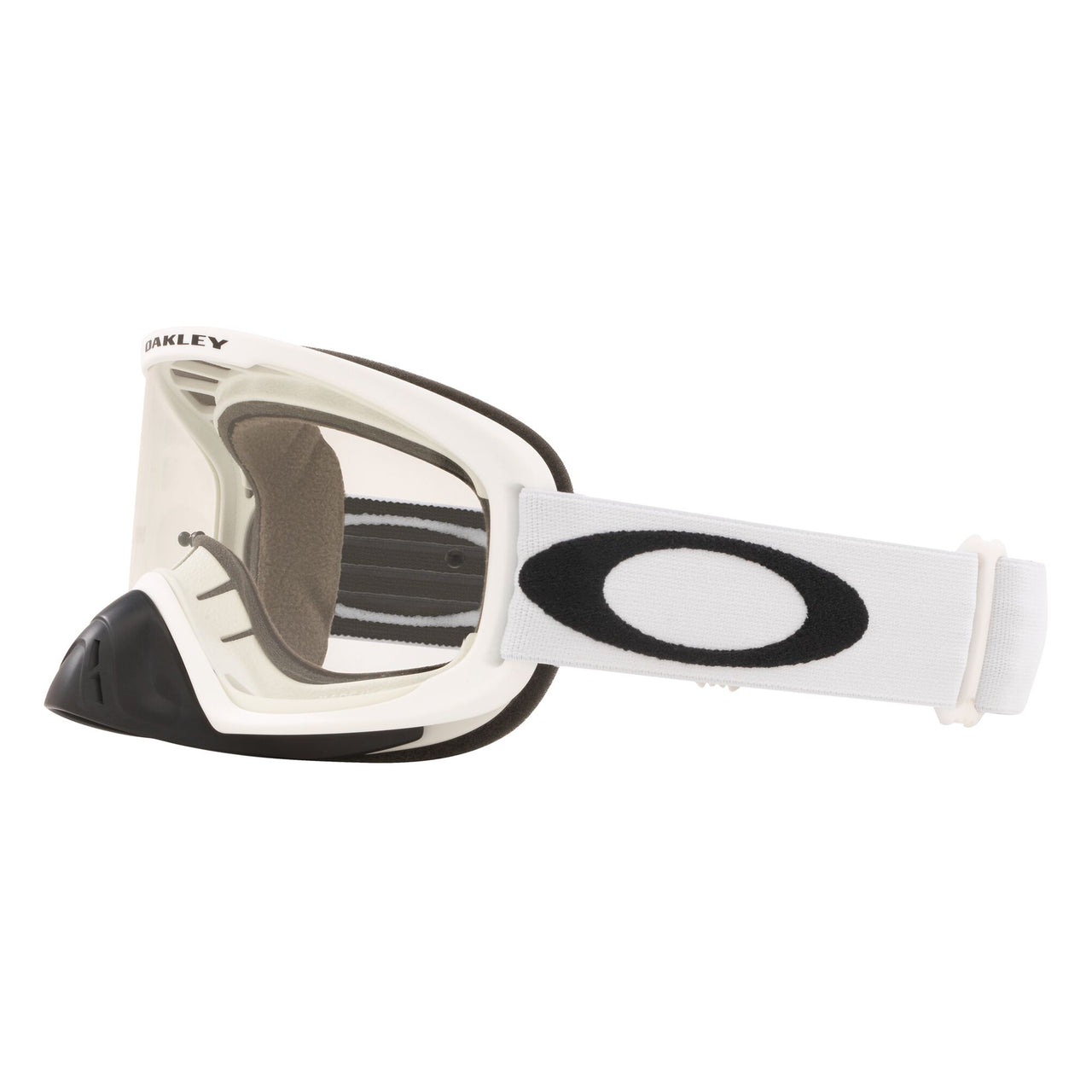 Oakley O Frame 2.0 Pro MX Goggle Matte White - Clear Lens