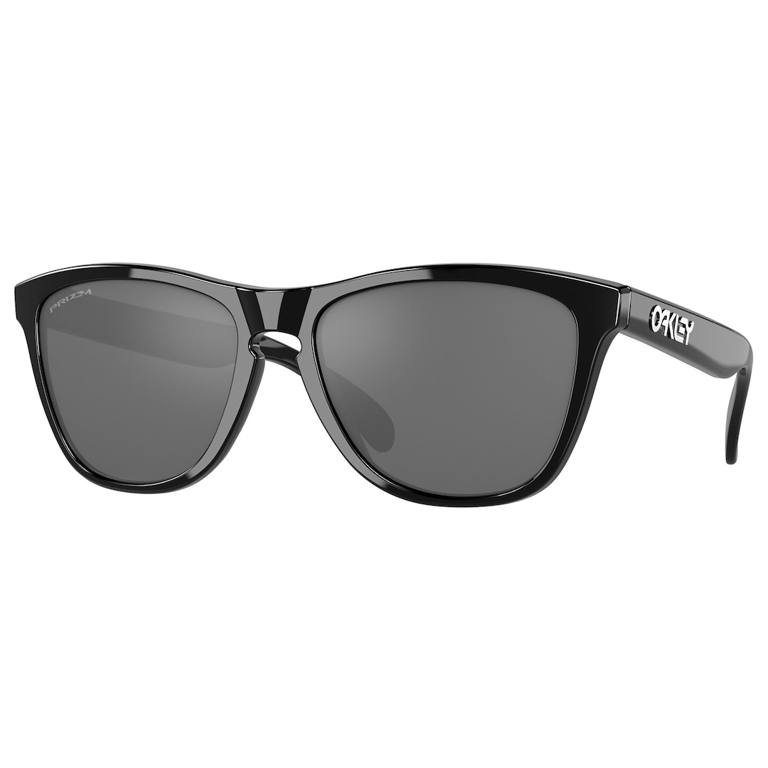 Oakley Frogskins Sunglasses Adult (Polished Black) Prizm Black Lens