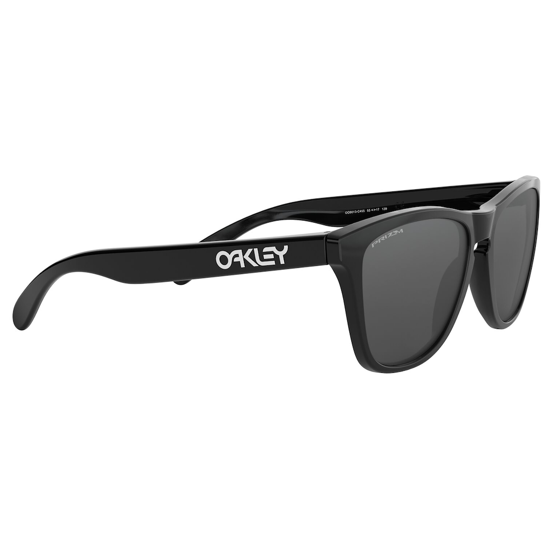 Oakley Frogskins Sunglasses Adult (Polished Black) Prizm Black Lens