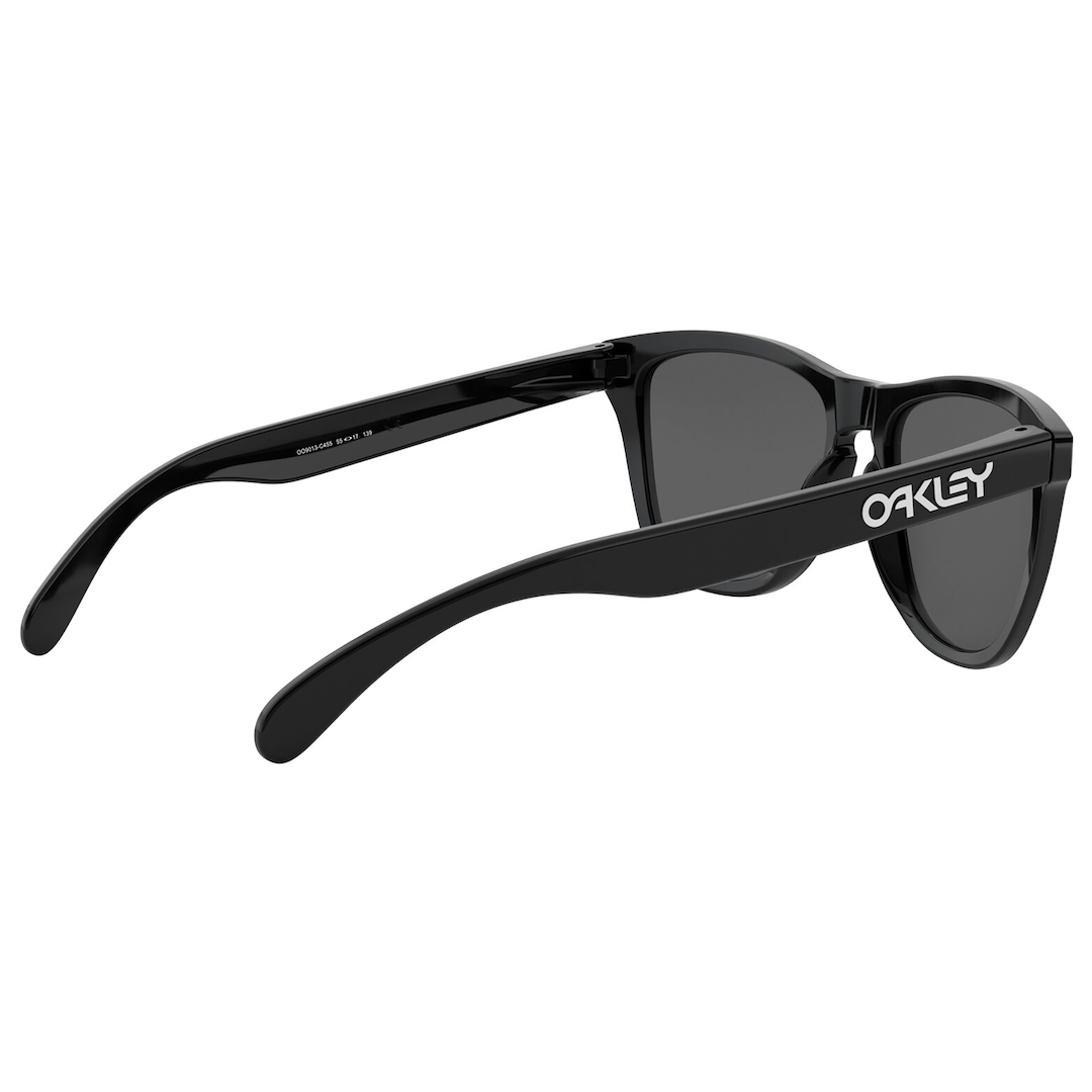 Oakley Frogskins Sunglasses Adult (Polished Black) Prizm Black Lens
