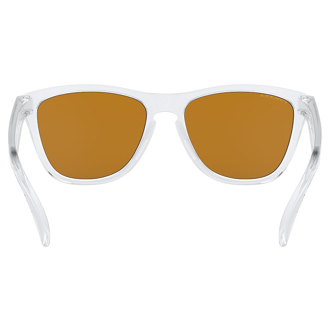 Oakley Frogskins Sunglasses (Polished Clear) Prizm Violet Lens