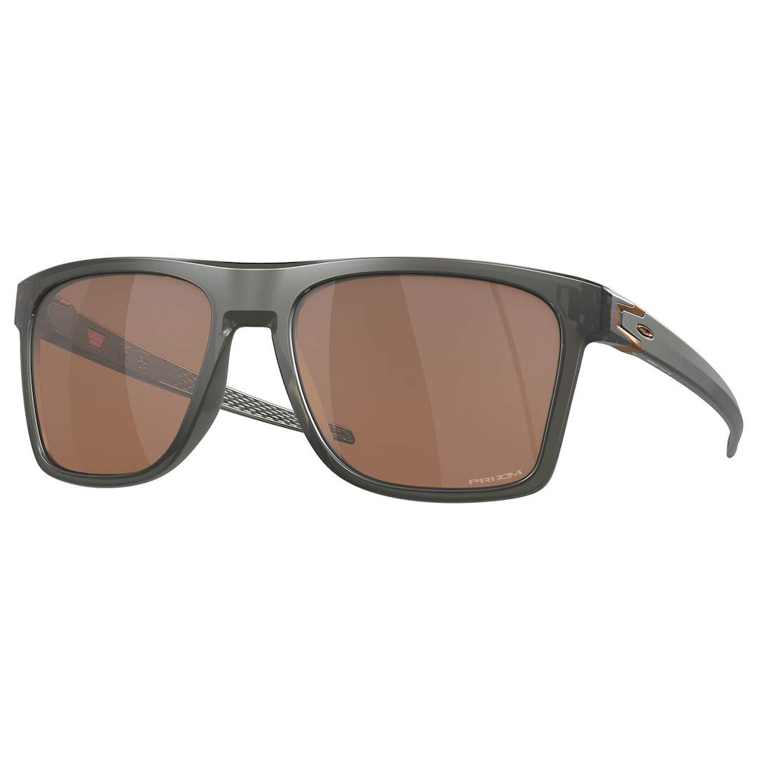 Oakley Leffingwell Sunglasses Adult (Matte Grey Smoke) Prizm Tungsten Lens