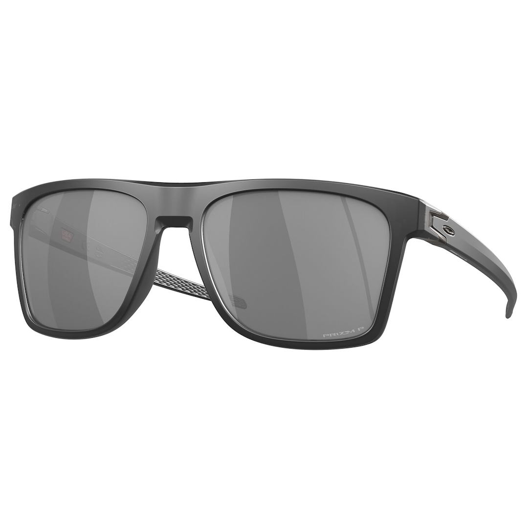 Oakley Leffingwell Sunglasses Adult (Matte Black Ink) Prizm Black Polarized Lens