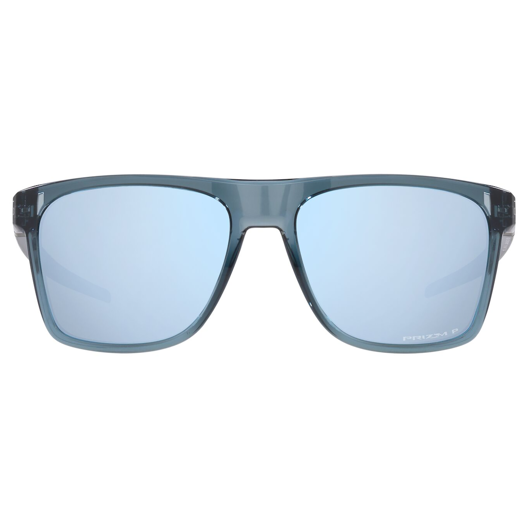 Oakley Leffingwell Sunglasses Adult (Crystal Black) Prizm Deep Water Polarized Lens