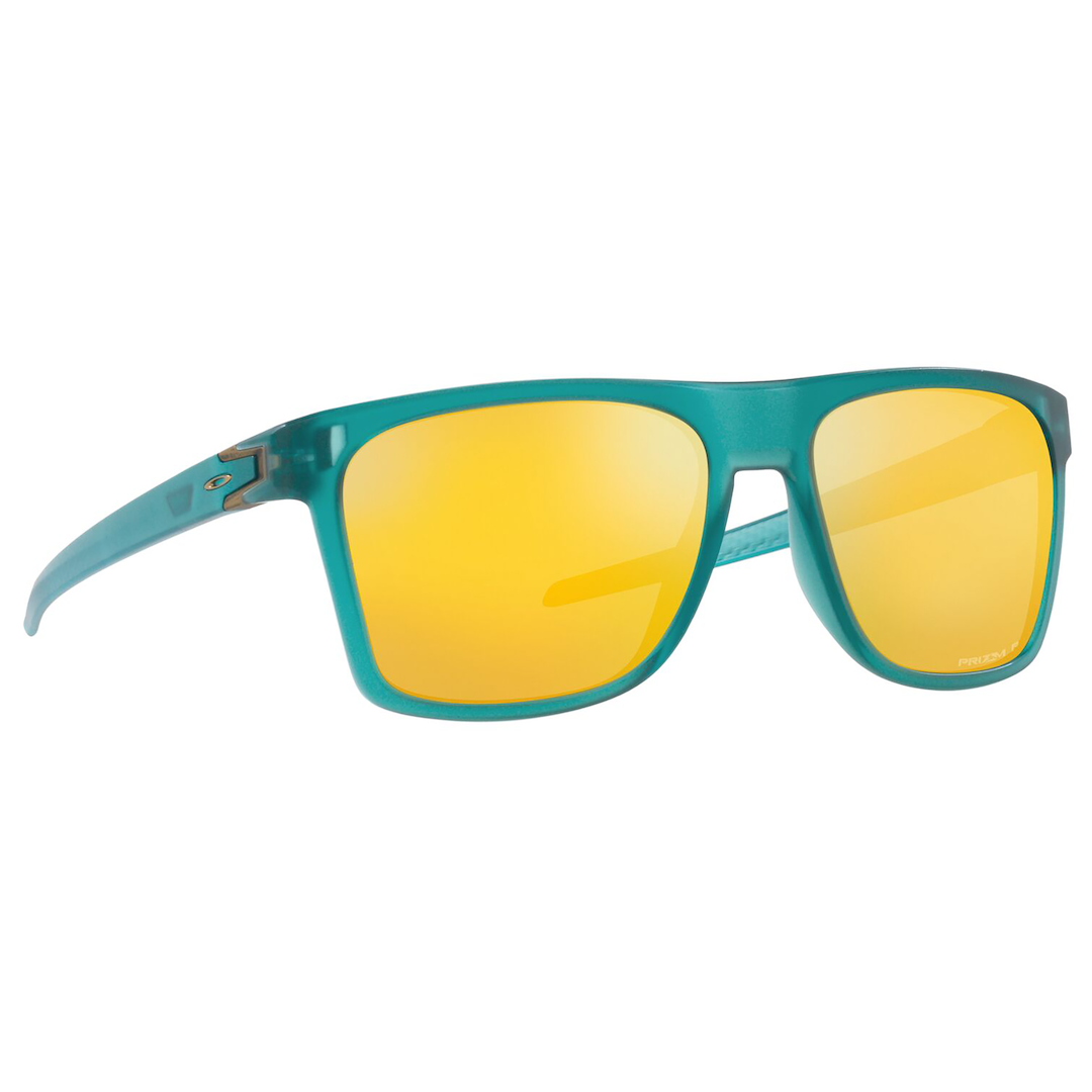 Oakley Leffingwell Sunglasses Adult (Matte Artic Surf) Prizm 24K Polarized Lens
