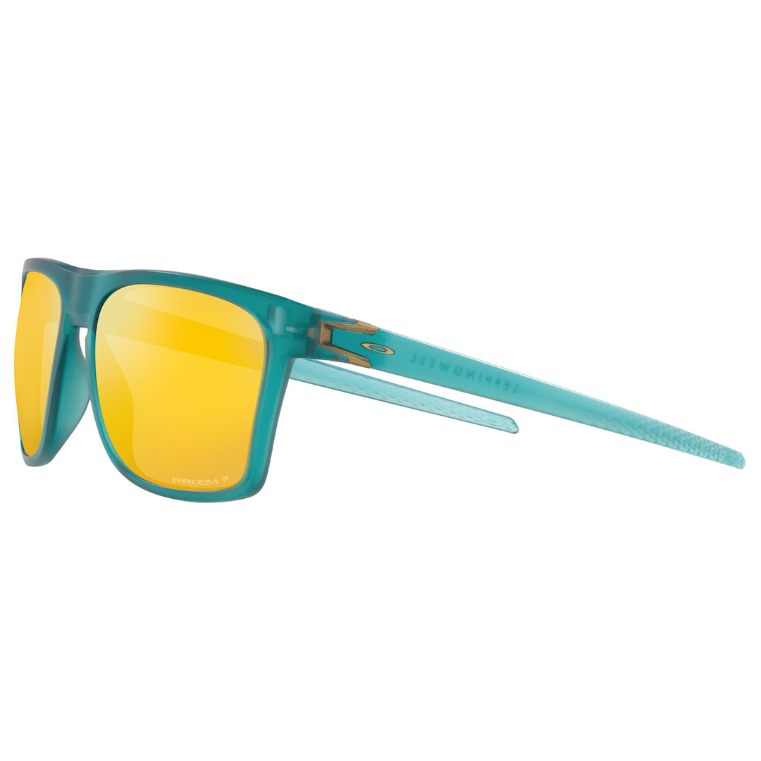 Oakley Leffingwell Sunglasses Adult (Matte Artic Surf) Prizm 24K Polarized Lens