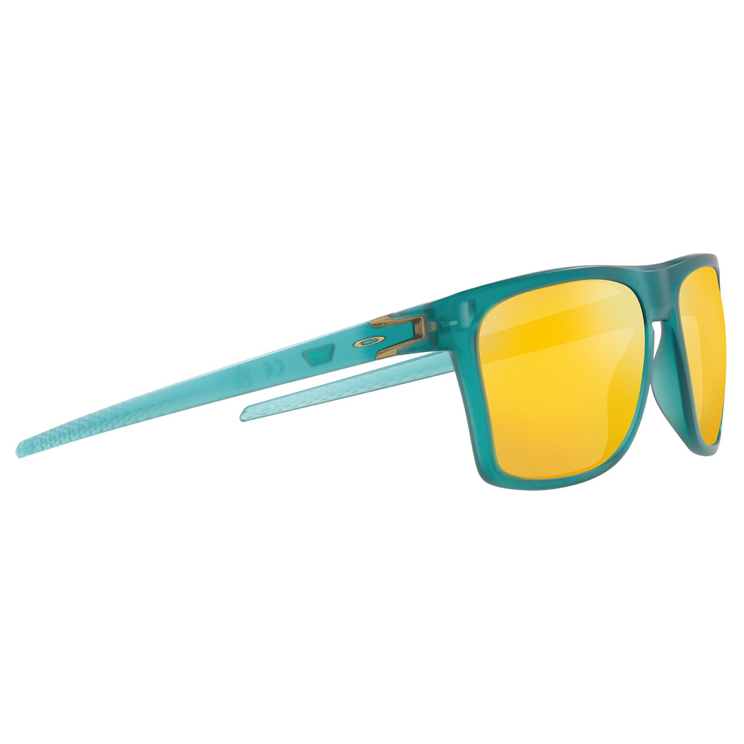 Oakley Leffingwell Sunglasses Adult (Matte Artic Surf) Prizm 24K Polarized Lens