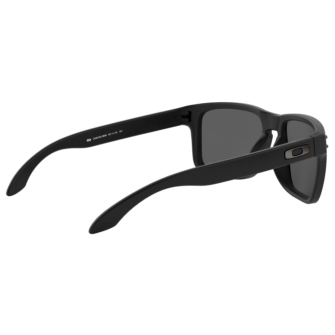 Oakley Holbrook Sunglasses Adult (Matte Black) Prizm Black Polarized Lens