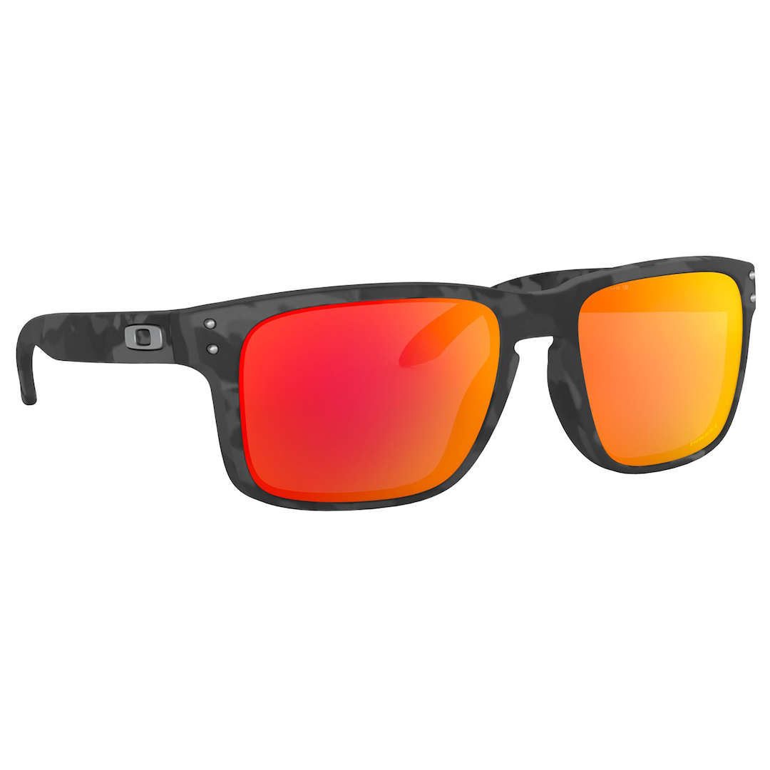 Oakley Holbrook Sunglasses Adult (Black Camo) Prizm Ruby Lens