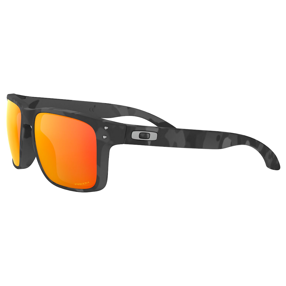 Oakley Holbrook Sunglasses Adult (Black Camo) Prizm Ruby Lens