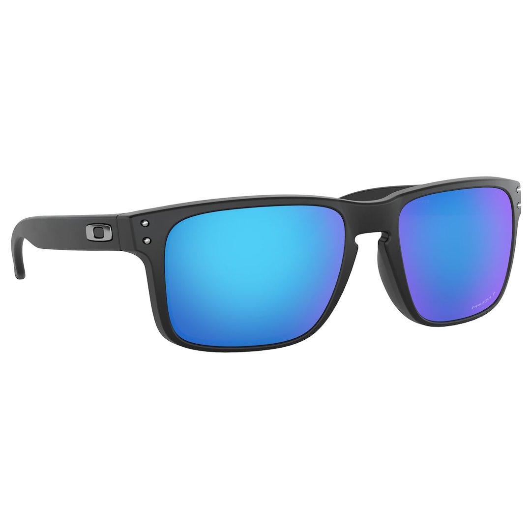 Oakley Holbrook Sunglasses Adult (Matte Black) Prizm Sapphire Polarized Lens