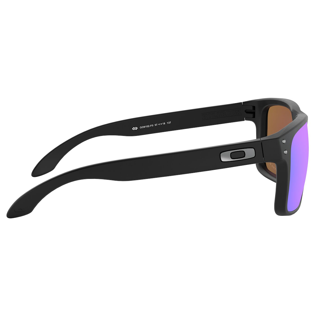 Oakley Holbrook Sunglasses Adult (Matte Black) Prizm Sapphire Polarized Lens