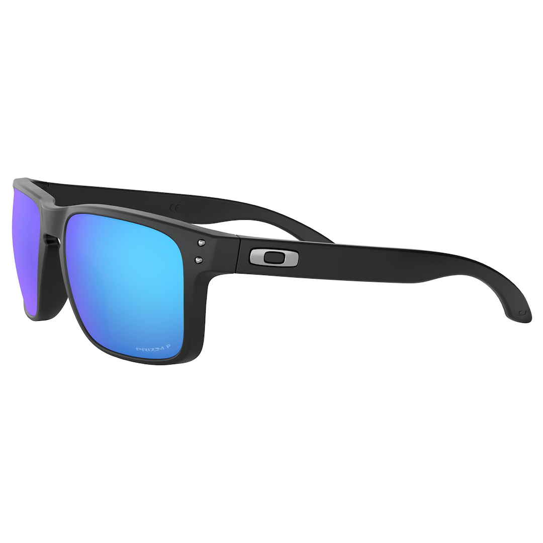 Oakley Holbrook Sunglasses Adult (Matte Black) Prizm Sapphire Polarized Lens