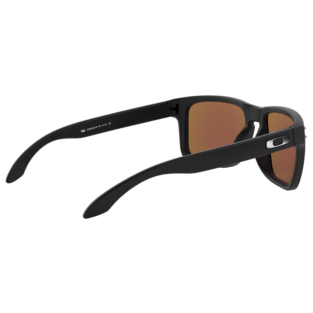 Oakley Holbrook Sunglasses Adult (Matte Black) Prizm Sapphire Polarized Lens