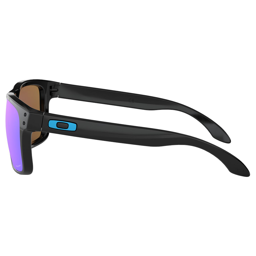 Oakley Holbrook Sunglasses Adult (Polished Black) Prizm Sapphire Lens