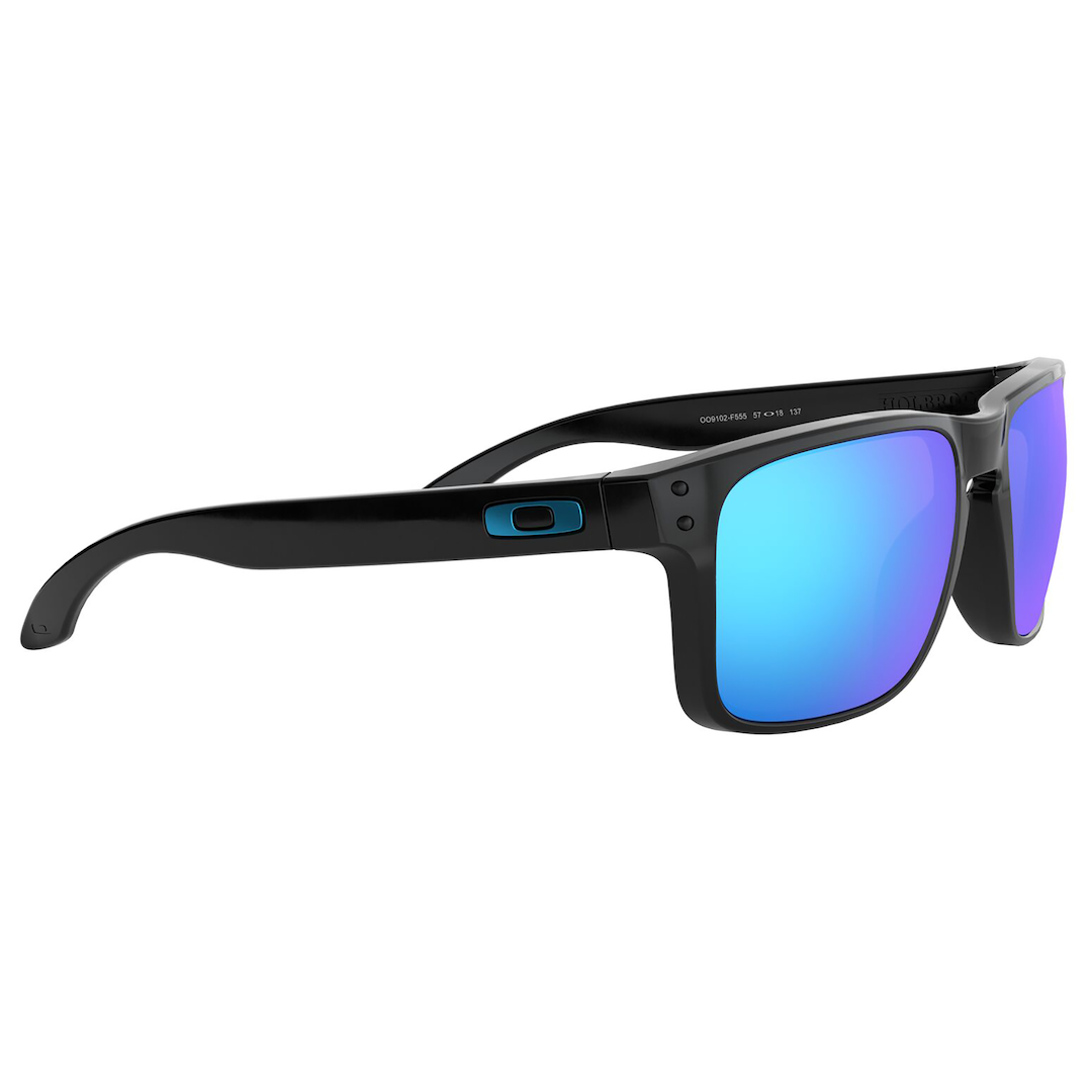 Oakley Holbrook Sunglasses Adult (Polished Black) Prizm Sapphire Lens
