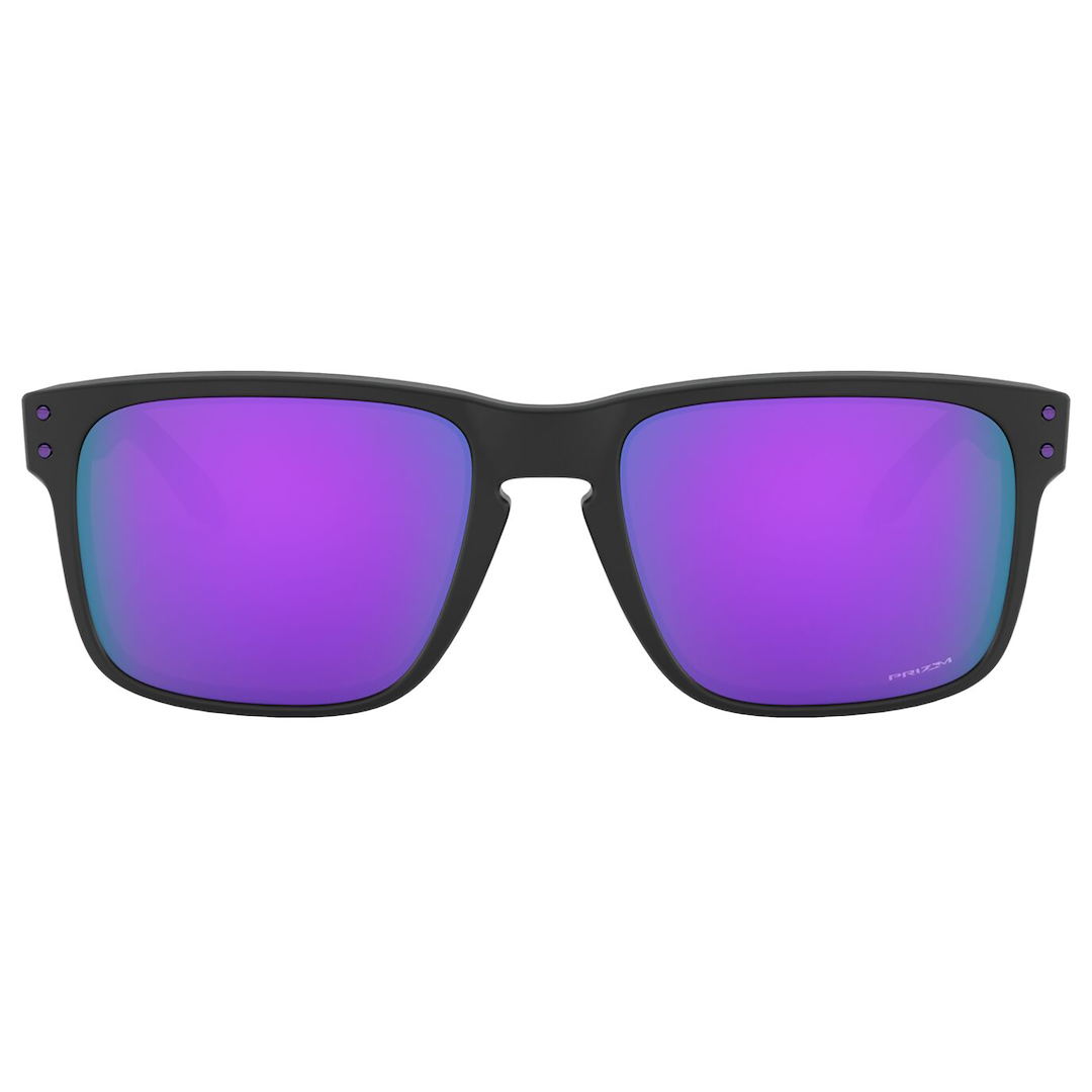 Oakley Holbrook Sunglasses Adult (Matte Black) Prizm Violet Lens